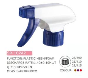 China Hand tigger sprayer gun, spray-stream-off, Mesh/Foam, 28/400,28/410,28/415 factory