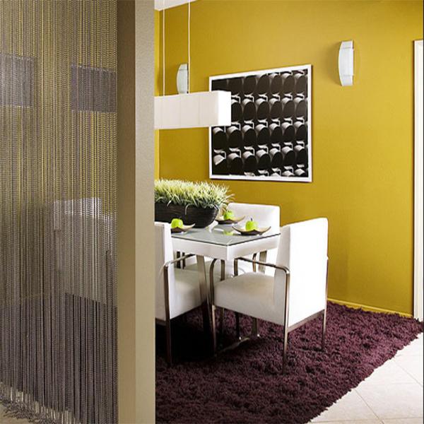 Hot sale fashion Stainless Steel Ball Chain Curtain metal bead curtain room