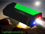 Emergency Car Battery Jump Starter With Sos LED Light , Seatbelt Cutter , Safety
