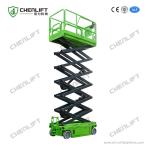 DC Motor Drive Self Propelled Platform Electric Aerial Work Platform Max 13.8m