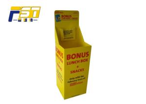 China Middle Size Cardboard Book Dump Bins Eye Catching High Load - Bearing Capacity factory