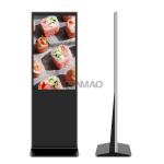 New Fashion Kiosk 65inch Advertising Equipment Light Pole Video Led Outdoor