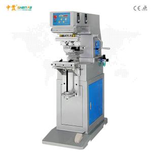 China 60W 5 Bars Semi Automatic Pad Printing Machine With 200mm Cliche factory