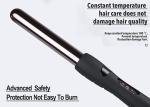 50 60Hz Mini Ceramic Hair Curler , Magic 1 Inch Curling Rod