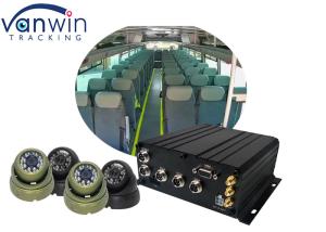 China 1MP 2MP 4ch HDD SD 4G Mobile NVR With IP Cameras Vehicle Fleet Tracking Device factory