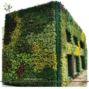 China UVG GRW011 Vertical Garden Green Wall fake plastic plants walls indoor and outddor use factory
