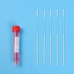 Red DNA Oral Nasal Virus Sampling Tube Medical PP Material