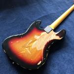 Hot sell 1959 relic Jazz bass basswood body with 4 strings electric bass in