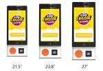 KFC Mcdonalds Fast Food Self Service Ordering Kiosk 21.5 24 27 32 Inch Touch