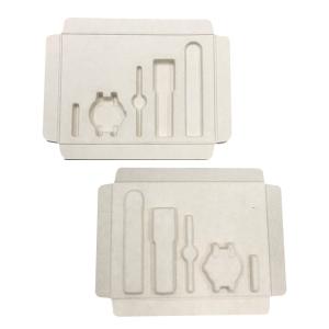 China Recycled Bamboo Pulp Packaging , Eco Tray Packaging For Watch factory
