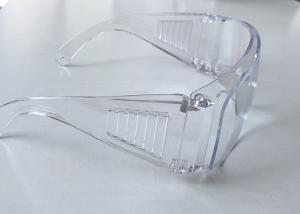 China Eye Protection Ppe Safety Goggles Plastic Safety Glasses Flexible Temple Eyewear factory