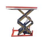 1m Double Scissor Lift Tables 4 Ton Hydraulic Large Platform 2.5mx0.85m