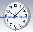 China pictures of doube side city clocks with mechanism motor minute hour second hand factory