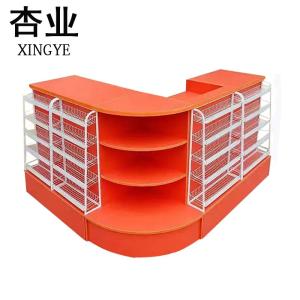 China Supermarket Cashier Checkout Counter Multi-Color Supermarket Cashier Checkout factory