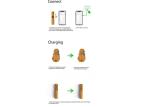 Wooden Color True Wireless Stereo Earphones Earbuds , 550mAh Bluetooth Earphone
