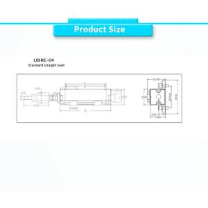 High- UNIVO Position Linear Displacement Sensors for Industrial Grade 24V Power