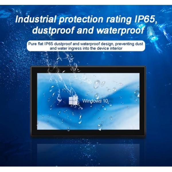 21.5 inch IP65 Capacitive Fully Enclosed Aluminum Industrial Panel PC Embedded All-In-One Stock Availability Computer & Accessories
