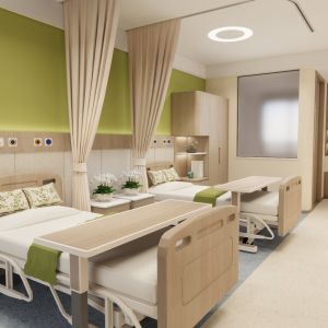 China Commercial Nursing Home Flooring with Antibacterial Easy-Clean Features factory