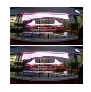 China Transparent Peelable LED Display Screens Advertising Touch Screen Type factory