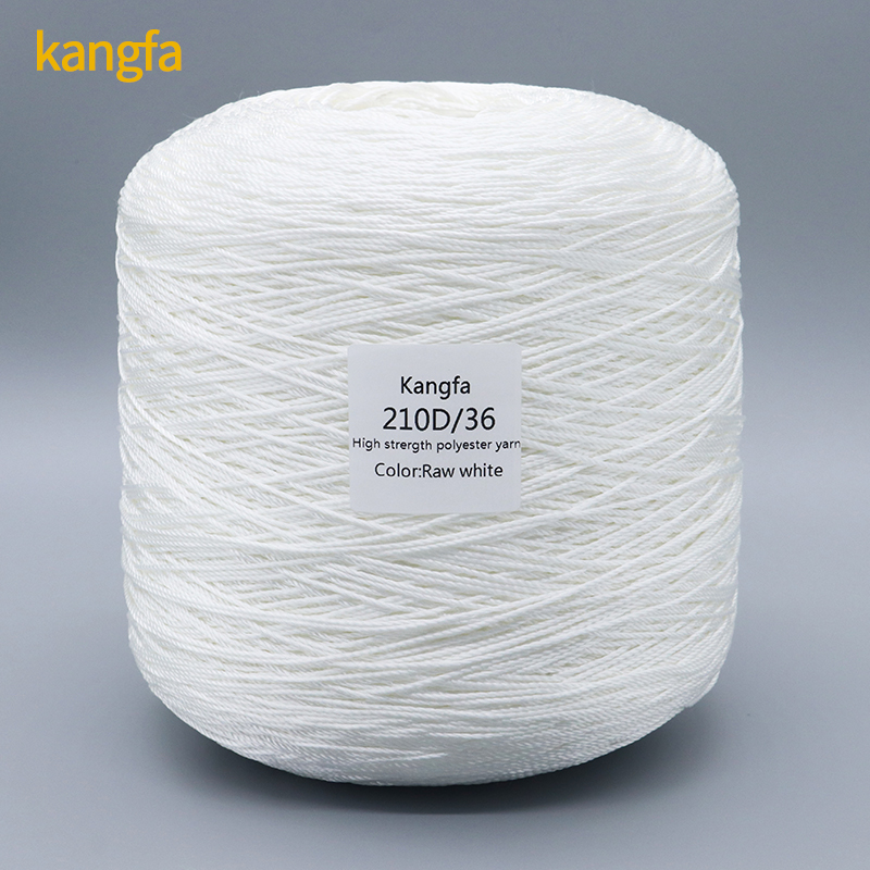 1.25Kg High Tenacity Polyester Yarn 210D/36 for Chemical Resistance Directly Supplied