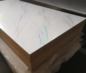 China Marble color High gloss 18mm 12mm laminate furniture acrylic mdf boards in china factory
