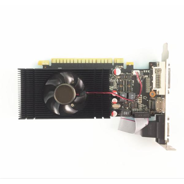 China PCWINMAX GeForce GT 740 2GB GDDR3 128Bit 28nm GK107 192SP HD VGA DVI Port Low Profile VGA Card for Computer PC factory