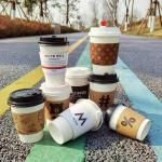 Customized Printing Double Wall Paper Hot Drink Cup 600ml 700ml