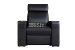 Genuine Leather Power Recliner Electric Sofa For Public Theater Cinema Project