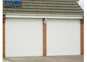 China Exterior Roller Shutter Garage Doors Remote Control Windproof Aluminum Customized factory