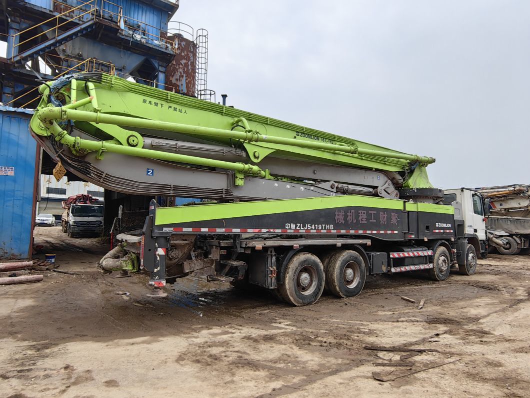 2013 Zoomliom 52m Concrete Boom Pump Putzmeister Mercedes Benz