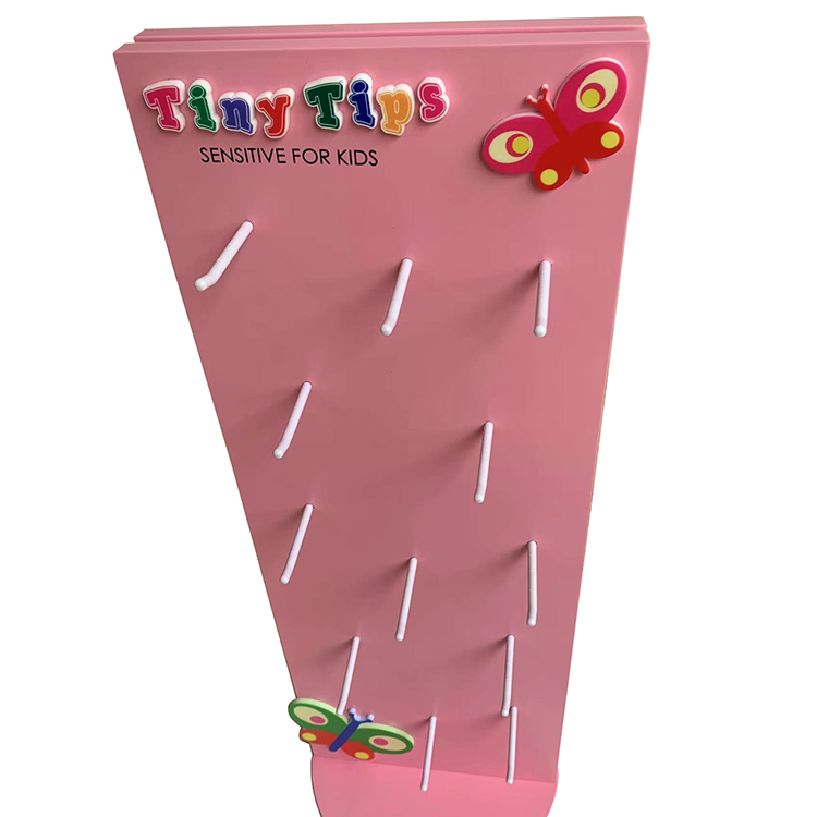 Free Standing Wooden Display Stand Spinning Display Stand Tiny Tips Sensitive For Kids