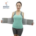 Waist trainer S-XL size waist shaper grey color with three pads