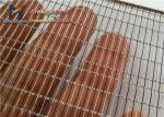 Sound Insulation Glass Wire Mesh Dividers SS304 Silver
