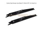 Carbon Steel Recipes Saw Blade 6" 150mm 6TPI for Wood Cut ,Reciprocating,Power