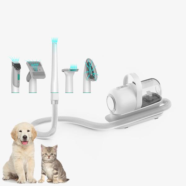 Professional Pet Grooming Tools Electric Clippers Blades with Vacuum Scissors