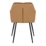 Comfortable Fabric Dining Room Chairs Fire Resistance High Resilience