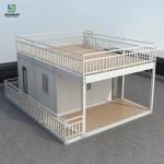 ISO Certified Quality Flat Pack Container House Light Weight Structure