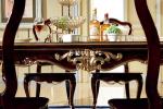 Royal Classic European Style Wooden Luxury 6 Seater Dining Table LF-1075