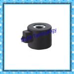 Black IP65 H Class Auto Solenoid Valve Coil Landi Reducer Coil Φ 16.3 × 41.7mm