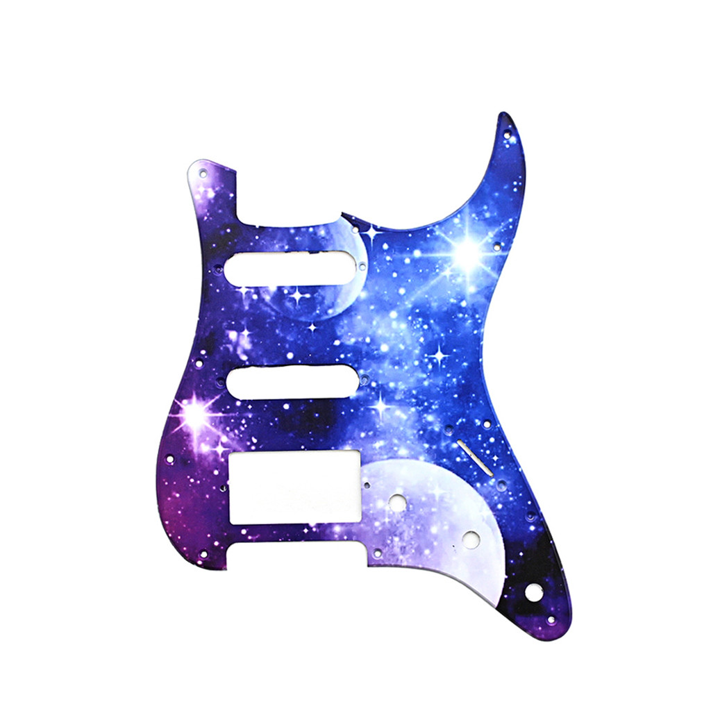 Multicolor Electric Guitar Pickguard 3 Ply 11 Holes Scratch Plate For Standard FD ST Guitar Accessories