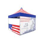 Advertising Custom Promotional Tents Heat Transfer Printing Flame Retardant