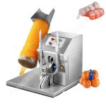 Potato Garlic Net Bag Packaging Machine 110V/220V Semi Automatic 6-20bags/Min