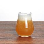 Transparent 400ml 14oz Belgian Stemless Beer Glass