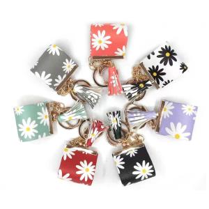 China ROHS Leather Coin Purse Keychain factory