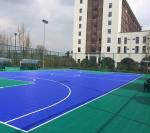 2500N Removable Indoor Sports Flooring Polypropylene Interlocking Tiles