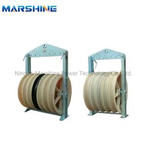 China Welding MC Nylon Wire Stringing Blocks Cable Sheave Pulley 660mm factory