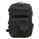 Large Capacity Green Outdoor Travel Backpack with Zipper Closure and Air Cushion