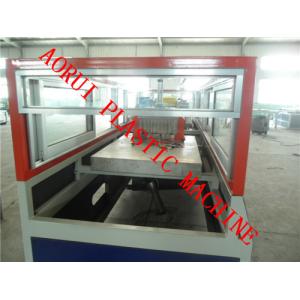 China WPC Chair Profile Plastic Extrusion Line , Bench Profile Machine on sale