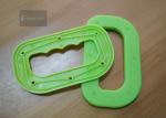 PE Snap - Type Plastic Bag Handles Confortable For Hevavy Rice Bags