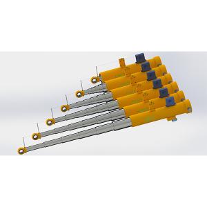 China OEM Customized Truck Hydraulic Cylinder Hydraulic Ram Cylinder factory
